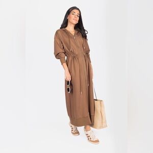 Yakira Bella Mina dress Brown size large
